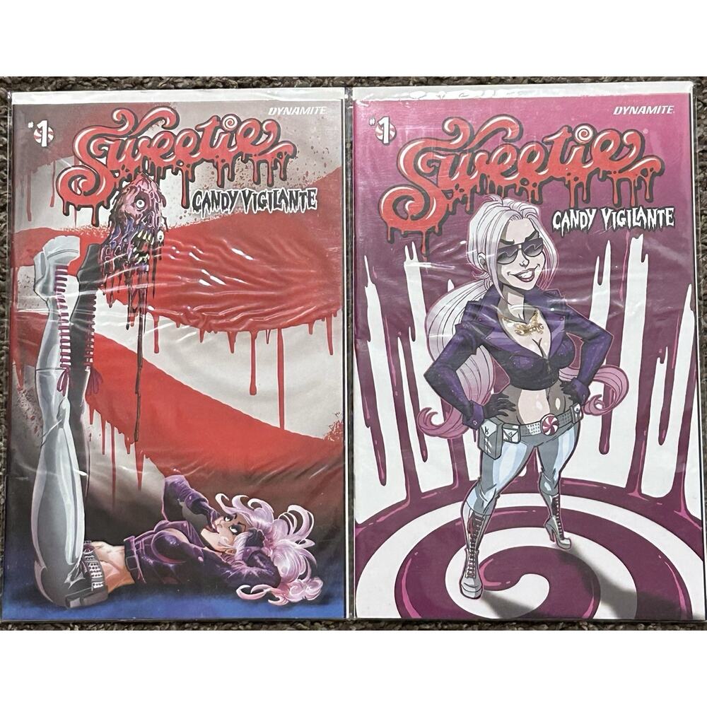 Sweetie Candy Vigilante #1A & 1B (2022 Dynamite) Lot Of 2
